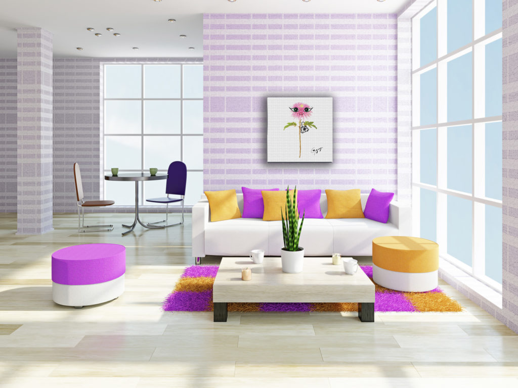 Gogimogi-Wall-Art-Dahlia-on-Paper-Livingroom-1