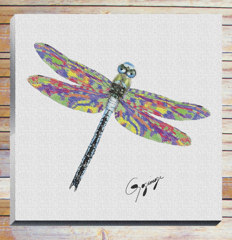 Gogimogi-Wall-Art-Dragonfly-on-Canvas-with-bg