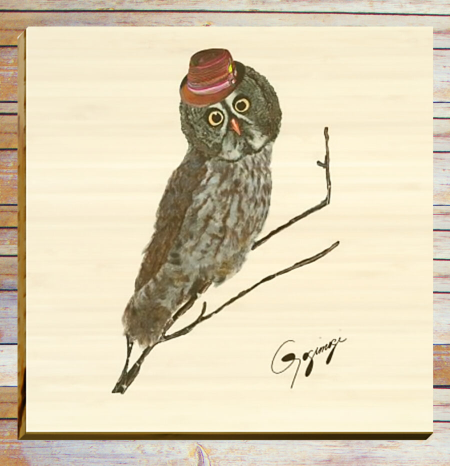 Gogimogi-Wall-Art-Great-Grey-Owl-on-Bamboo