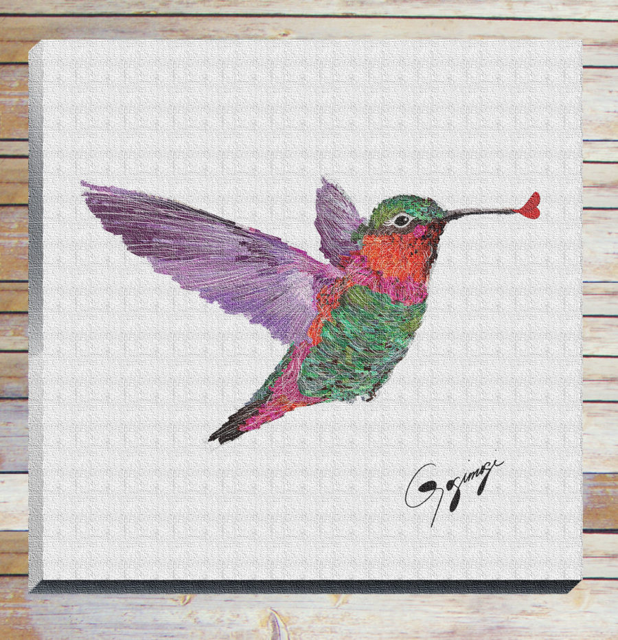 Gogimogi-Wall-Art-Hummingbird-on-Canvas