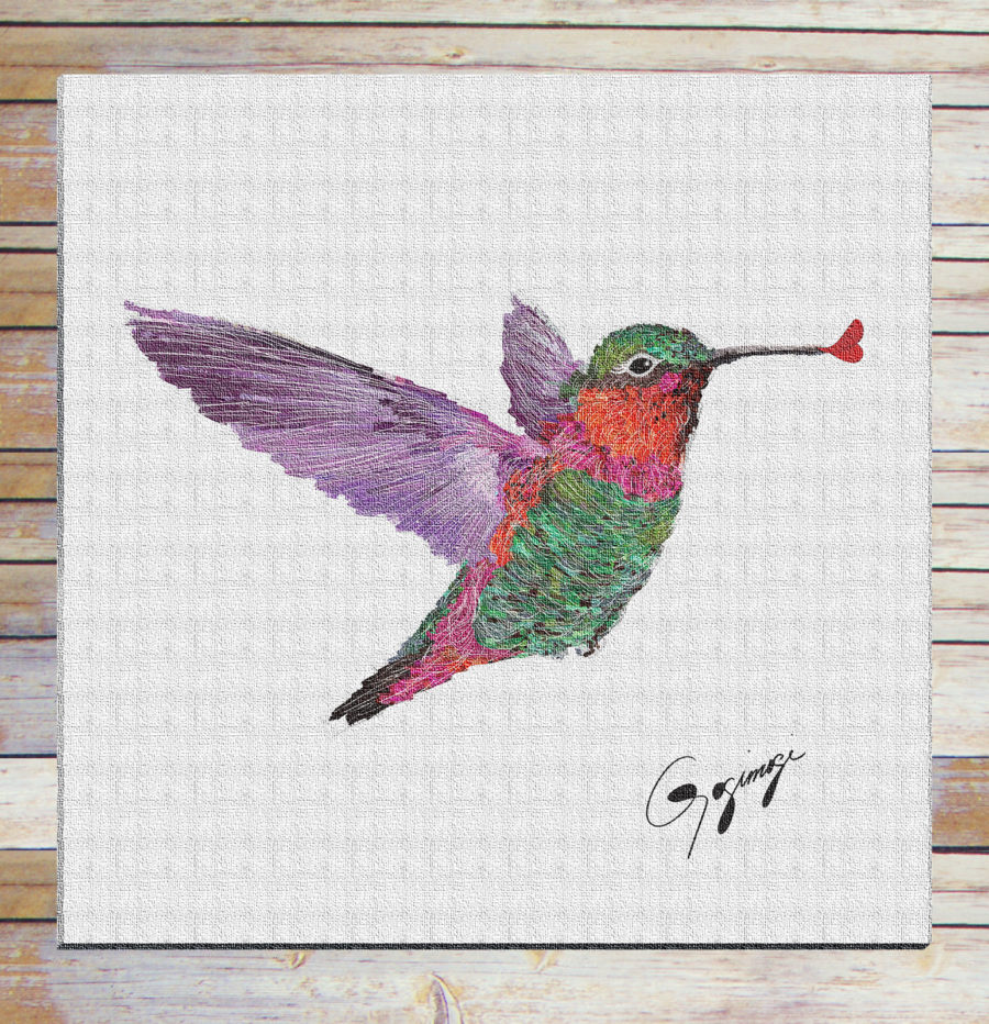 Gogimogi-Wall-Art-Hummingbird-on-Paper