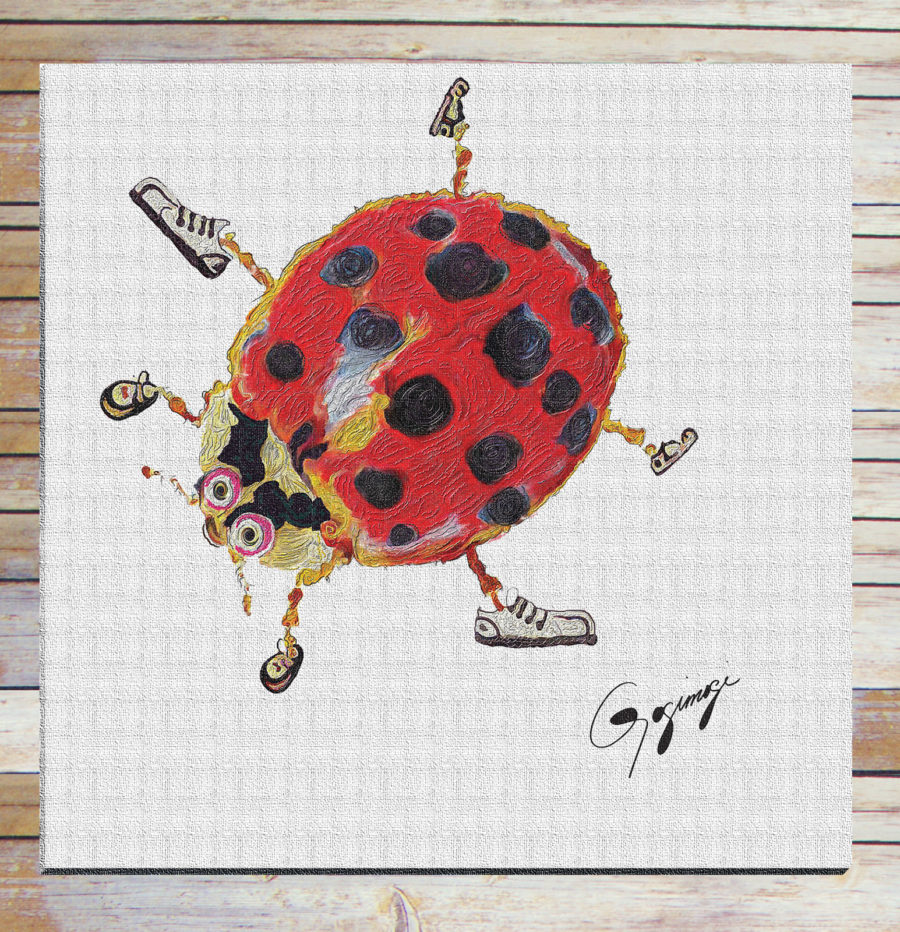 Gogimogi-Wall-Art-Ladybug-on-Paper