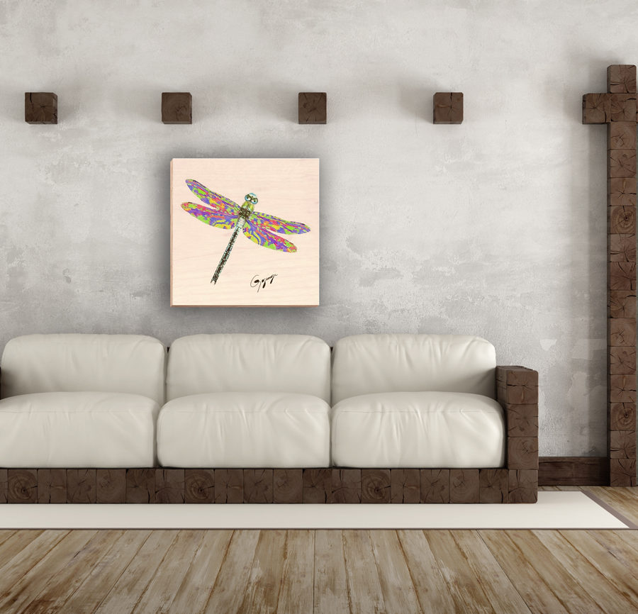 Gogimogi-Wall-Art_Dragonfly_Wood_Livingroom